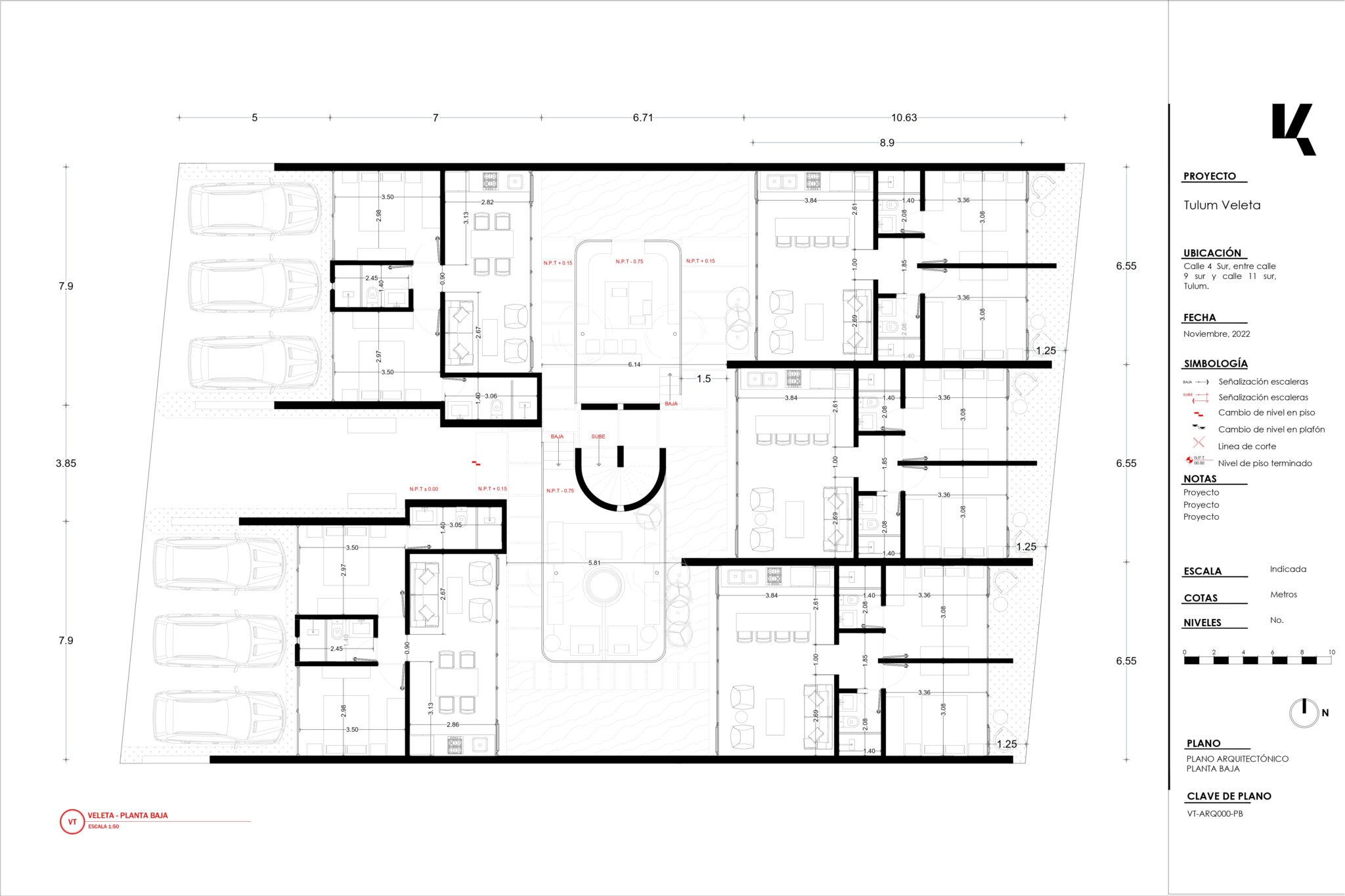 Desarrollo inmobiliario plantas arquitectonicas