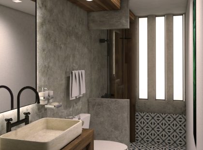 departamentos-en-Tulum-baño