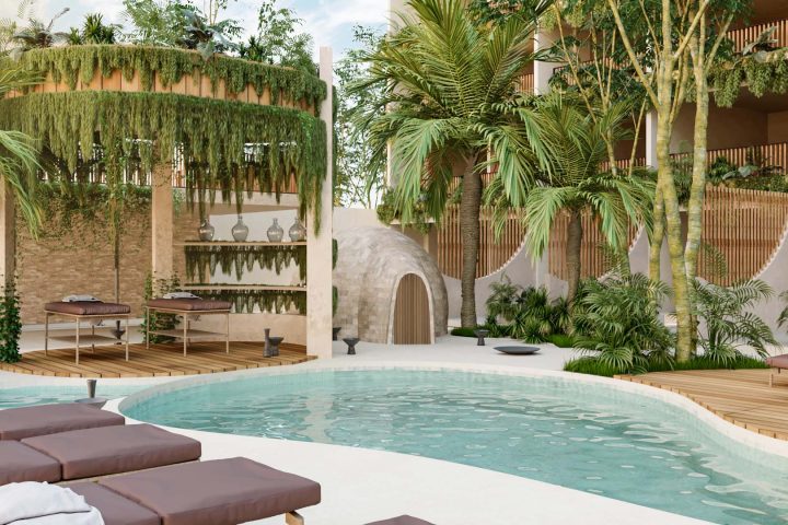 Departamentos en Tulum con increíbles amenidades y hermosos paisajes